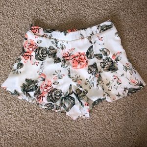 Charlotte Russe flowy shorts